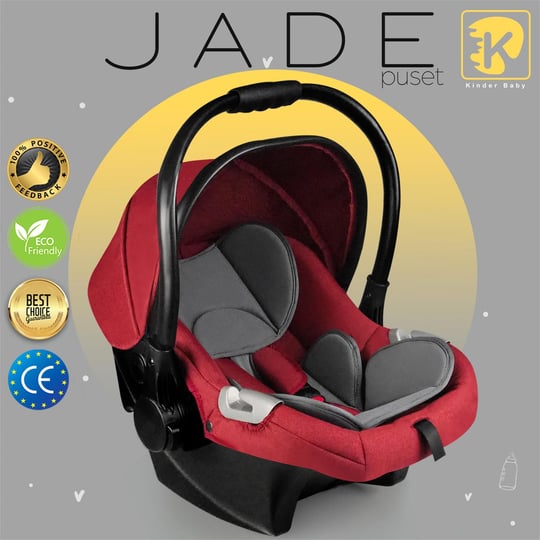 Kinder Baby Jade Anakucağı (0-13 Kg)  Bordo 9158