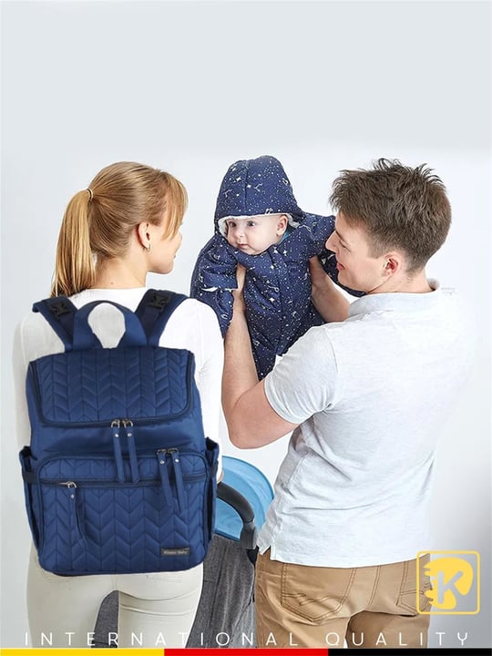 Kinder Baby Merlin Anne Bebek Bakım Çantası Lacivert