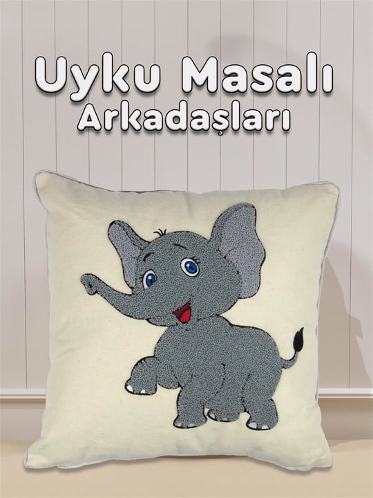 Kinder Baby Oyun Parkı Uyku Seti Gri Fil 1010