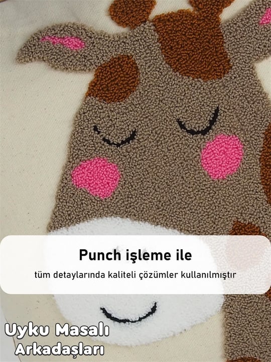 Kinder Baby Oyun Parkı Uyku Seti Zürafa Kahverengi 1012