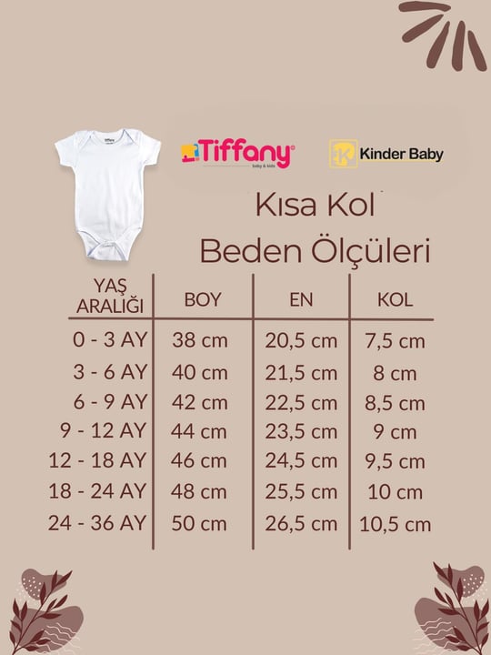 Kinder Baby Tiffany Zarf Yaka Kısa Kol Pamuk 5'li Atlet Zıbın Çıtçıtlı Bebek Body