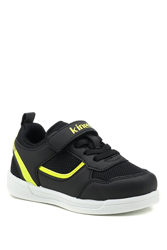 Kinetix Hornet J Spor Ayakkabısı Siyah/Neon Yeşil 101092378