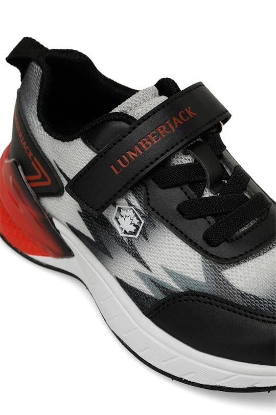 Lumberjack Erkek Çocuk Taboo 4FX Sneaker Gri-Kırmızı 101510885