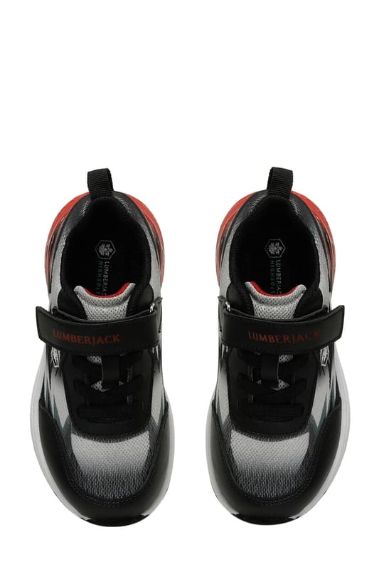 Lumberjack Erkek Çocuk Taboo 4FX Sneaker Gri-Kırmızı 101510885
