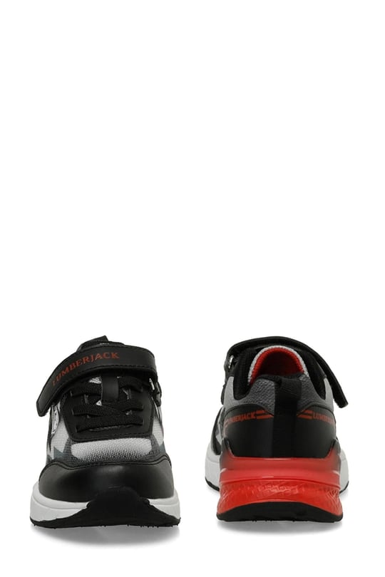 Lumberjack Erkek Çocuk Taboo 4FX Sneaker Gri-Kırmızı 101510885