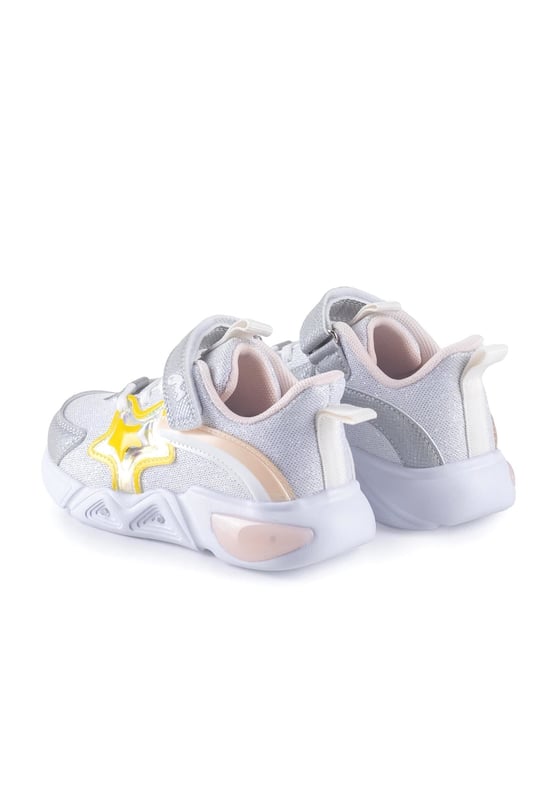 Marco Kids Kız Çocuk Işıklı Ayakkabı Gümüş 26Y315