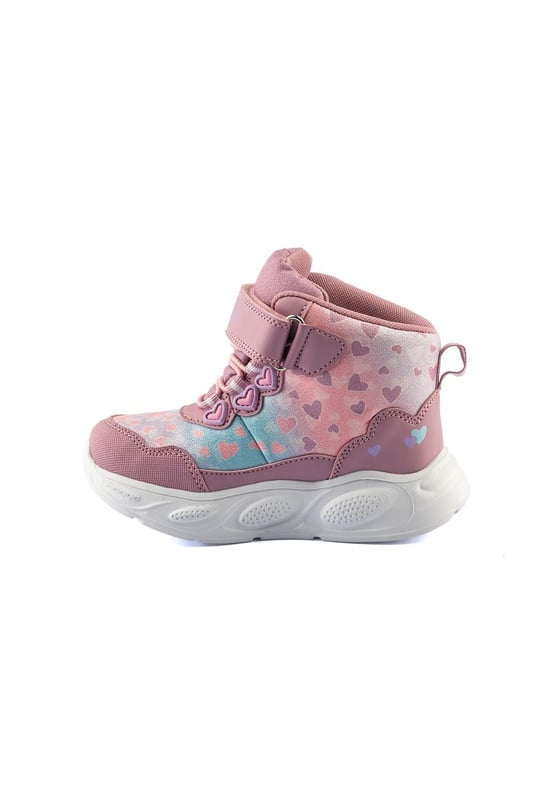 Marco Kids Kız Çocuk Montana Işıklı Kısa Bot Pembe 4251203