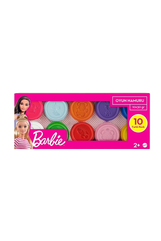 Mattel Barbie Oyun Hamurları(10 Farklı Renk) MTL-HHJ37
