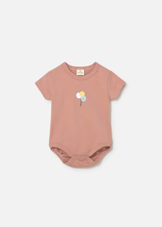 Mayoral Bebek 2'li Baskılı Zıbın Set Kiremit 1739