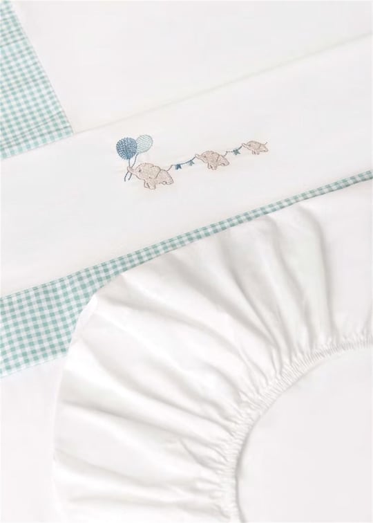 Mayoral Bebek Beşiği Çarşaf Yeşil 9466