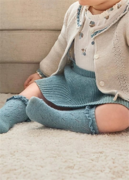 Mayoral Bebek Fırfırlı Çorap Mint 9761