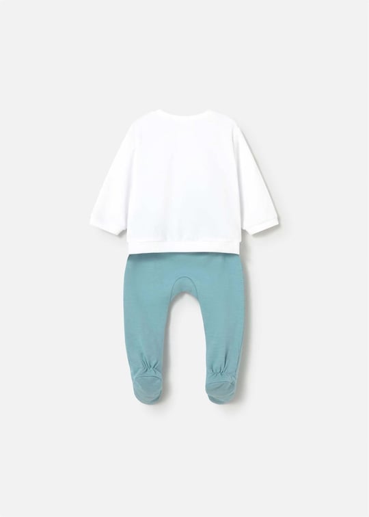 Mayoral Bebek Sweatshirt Patilkli Alt Üst Takım Mint 1599