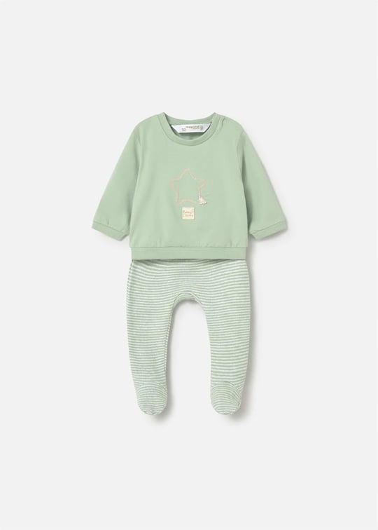 Mayoral Bebek Sweatshirt Patilkli Alt Üst Takım Yeşil 1599