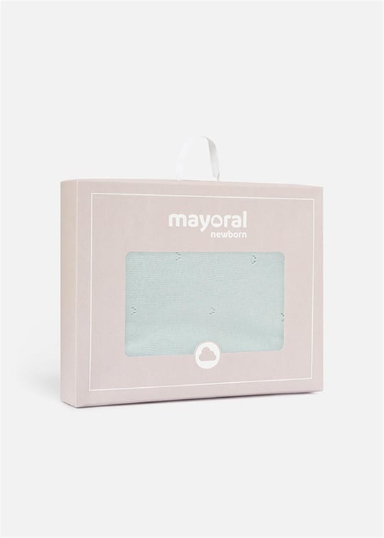 Mayoral Bebek Triko Battaniye Mint 9240