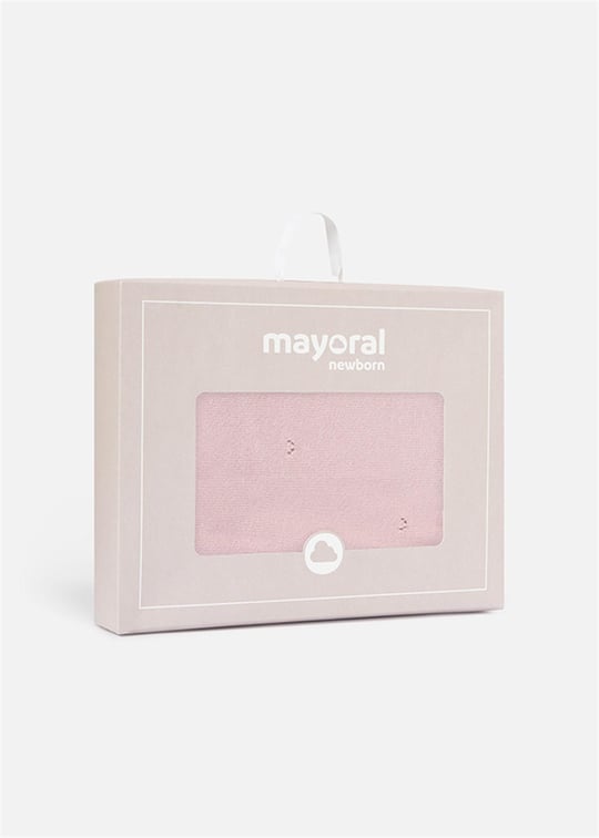 Mayoral Bebek Triko Battaniye Pembe 9240