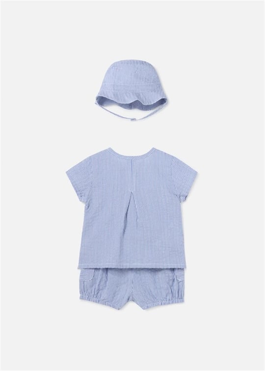 Mayoral Erkek Bebek 3'lü Takım Set Mavi 1207