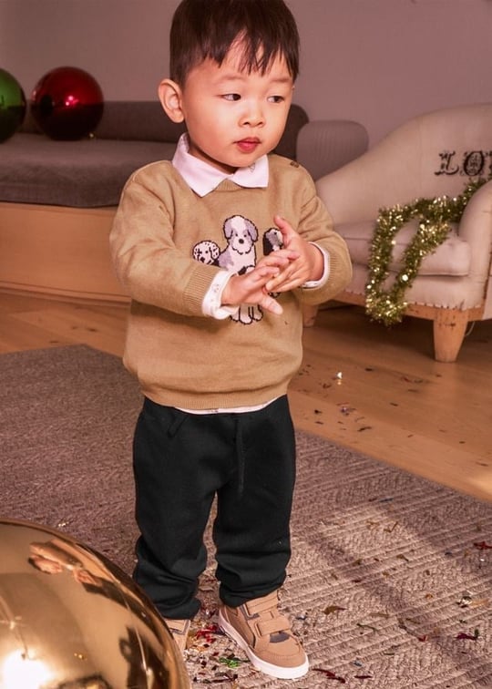 Mayoral Erkek Bebek Bağcıklı Pantolon Siyah 2550