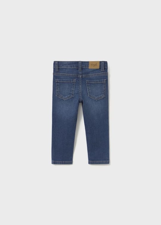 Mayoral Erkek Bebek Basic Slim Fit Kot Pantolon Lacivert 510