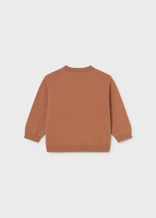 Mayoral Erkek Bebek Baskılı Sweater Kiremit 2372