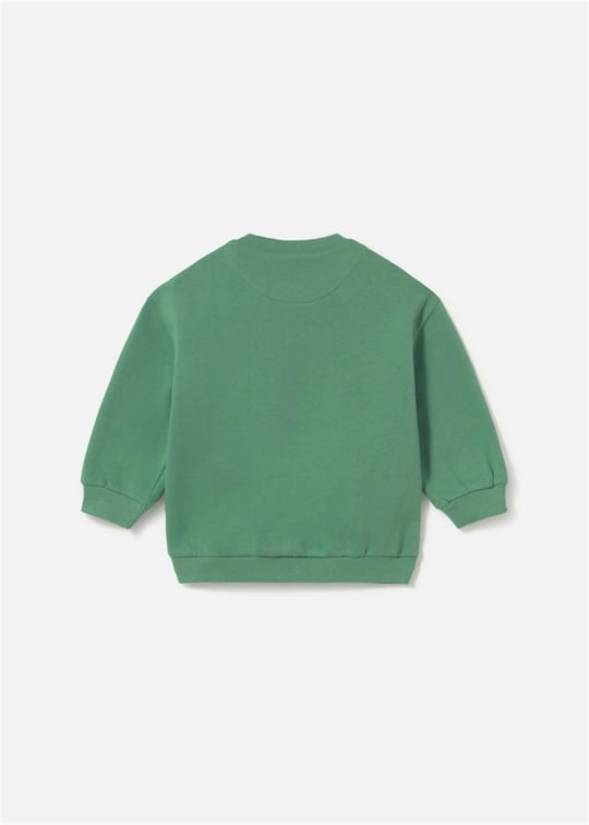 Mayoral Erkek Bebek Baskılı Sweatshirt Yeşil 2418