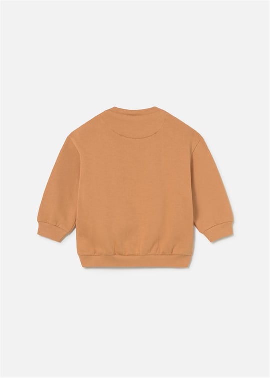 Mayoral Erkek Bebek Baskılı Sweatshirt Turuncu 2418