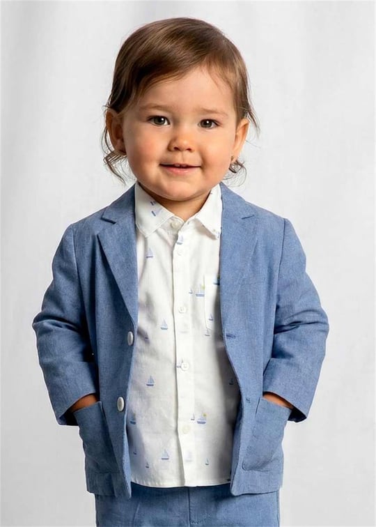 Mayoral Erkek Bebek Blazer Ceket  Mavi 1404