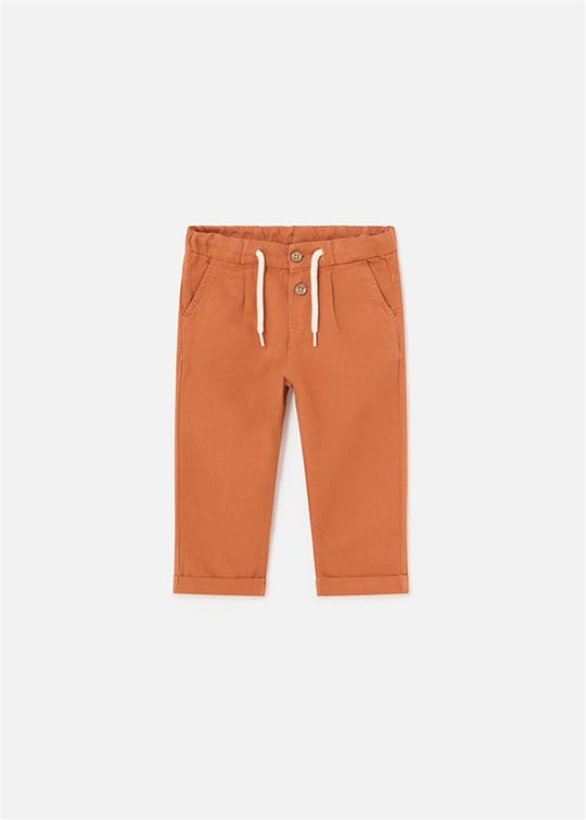 Mayoral Erkek Bebek Bol Keten Pantolon Kiremit 1541
