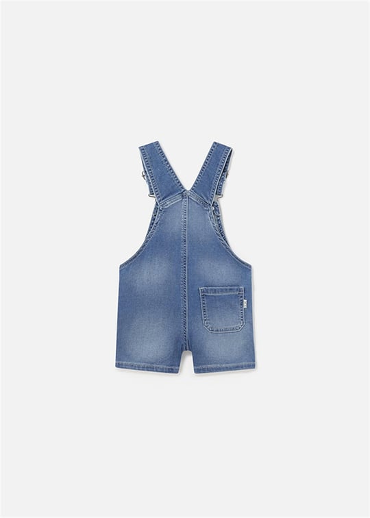 Mayoral Erkek Bebek Denim Kısa Tulum Mavi 1646