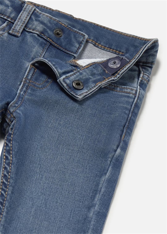 Mayoral Erkek Bebek Denim Kot Pantolon Mavi 2547