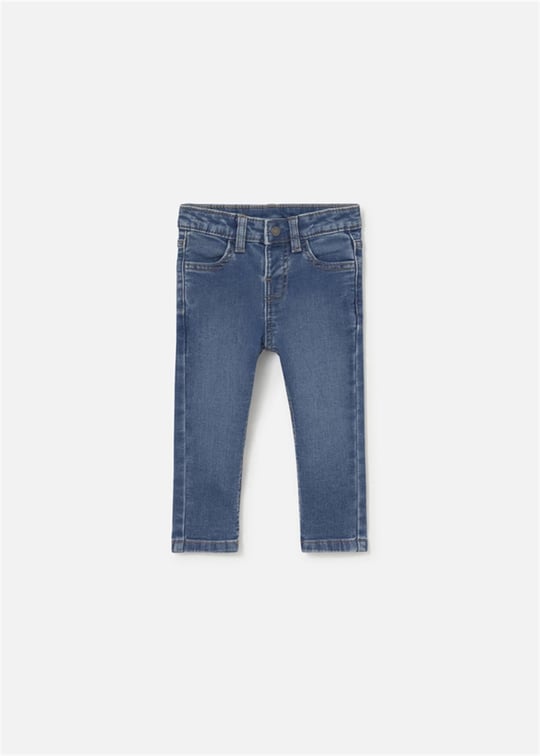 Mayoral Erkek Bebek Denim Kot Pantolon Mavi 2547