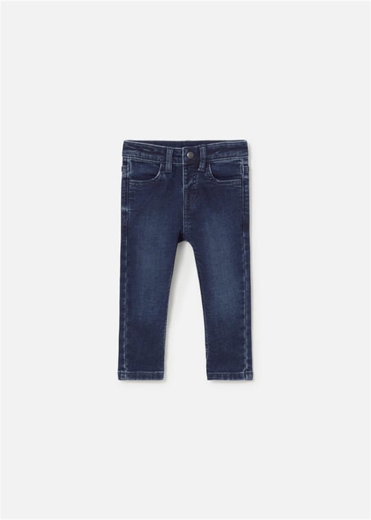 Mayoral Erkek Bebek Denim Kot Pantolon Mavi 2547