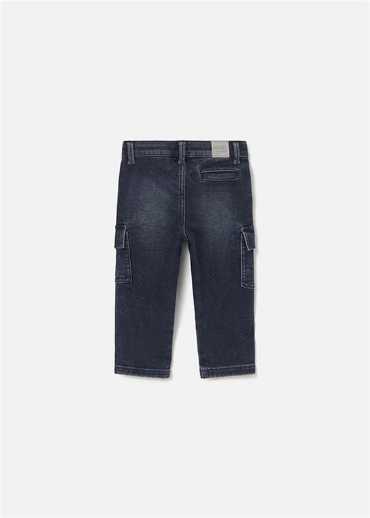 Mayoral Erkek Bebek Denim Pantolon Lacivert 2505