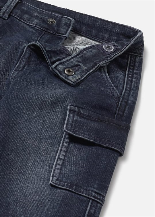 Mayoral Erkek Bebek Denim Pantolon Lacivert 2505