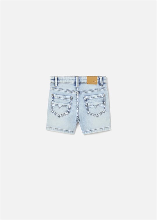 Mayoral Erkek Bebek Denim Şort Mavi 1285