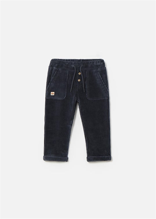 Mayoral Erkek Bebek Fitilli Pantolon Lacivert 2542