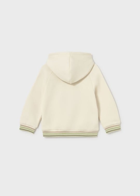 Mayoral Erkek Bebek Kapüşonlu Sweatshirt Krem 2417