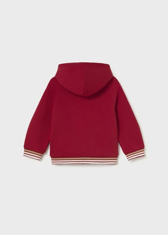 Mayoral Erkek Bebek Kapüşonlu Sweatshirt Kırmızı 2417