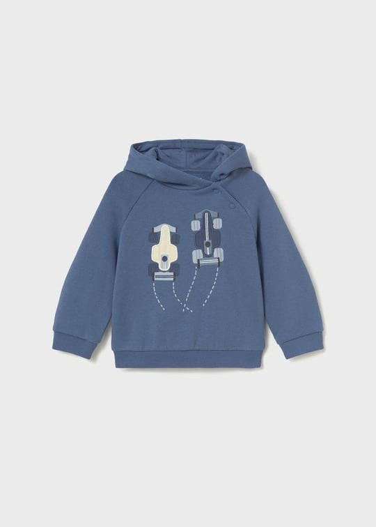 Mayoral Erkek Bebek Kapüşonlu Sweatshirt Lacivert 2417