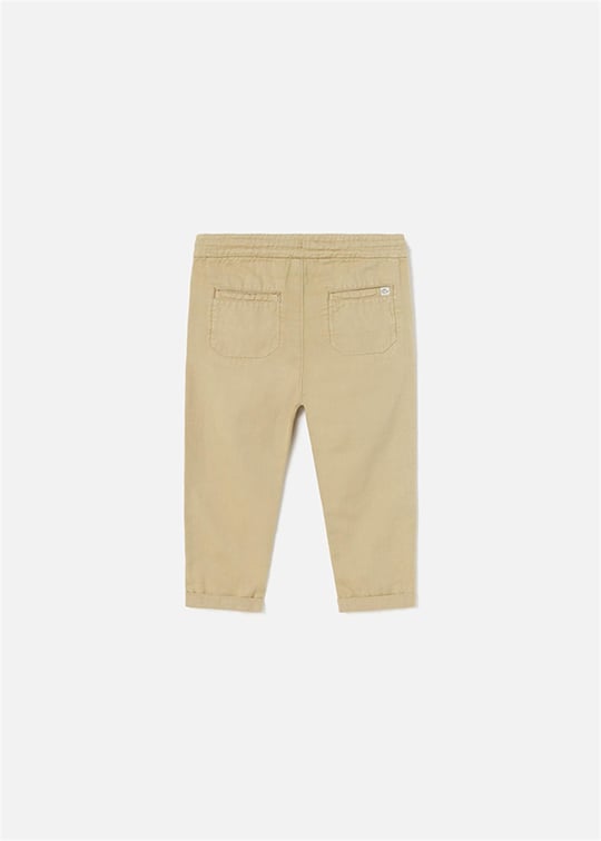Mayoral Erkek Bebek Keten Pantolon Bej 1524