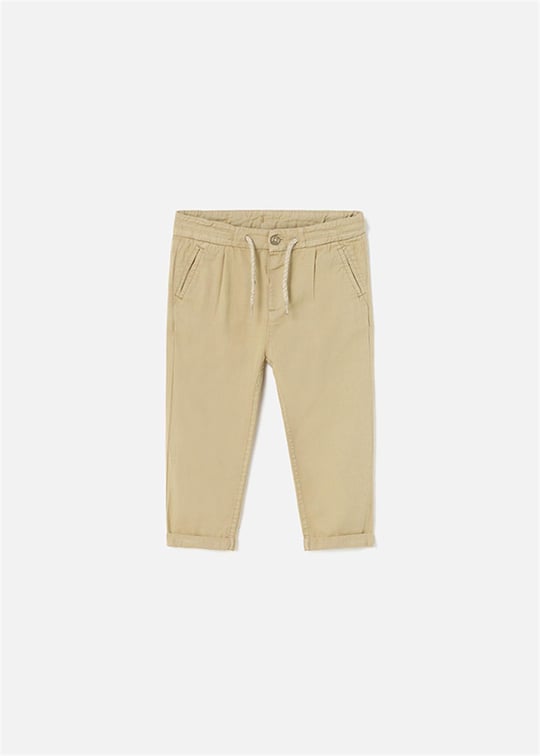 Mayoral Erkek Bebek Keten Pantolon Bej 1524