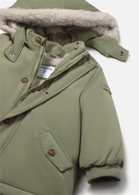 Mayoral Erkek Bebek Parka Mont Yeşil 2425