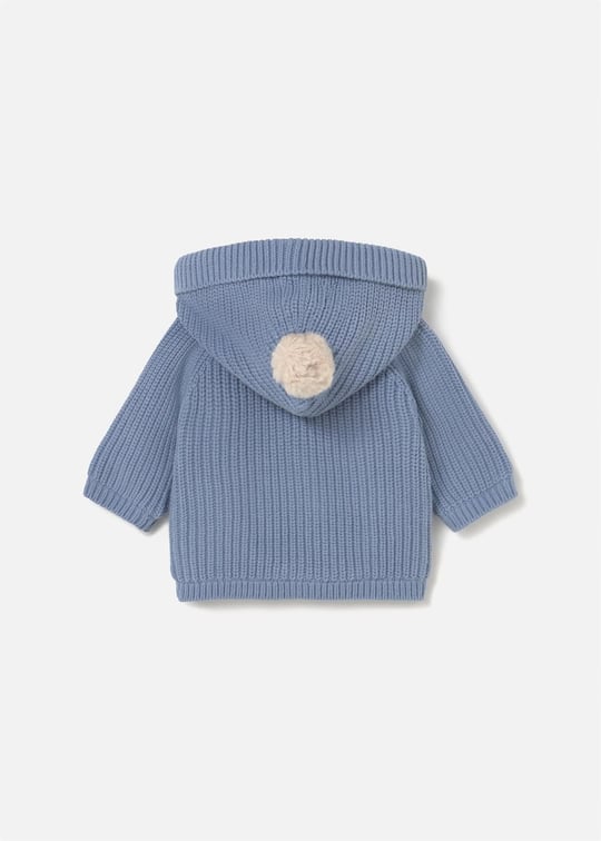 Mayoral Erkek Bebek Peluş Örme Hırka Mavi 2330