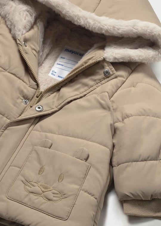 Mayoral Erkek Bebek Şişme Ceket Mont Bej 2423