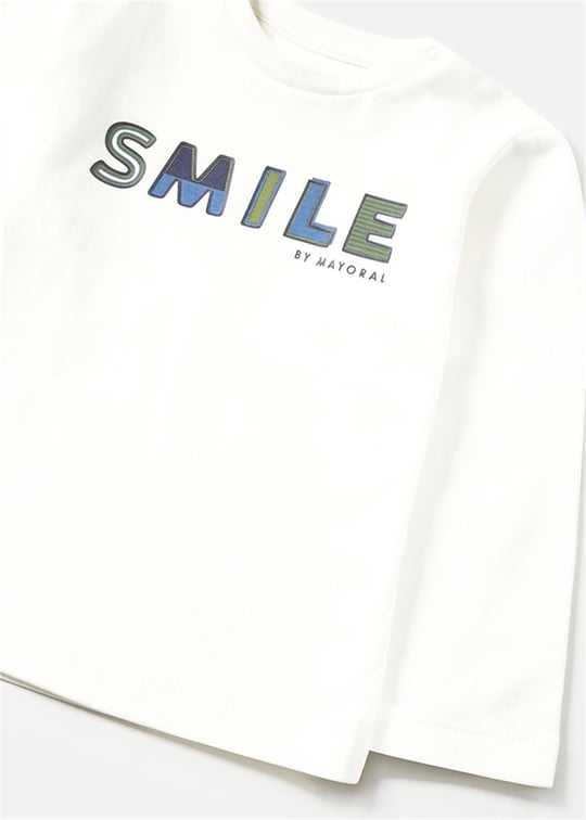Mayoral Erkek Bebek Sweatshirt Krem 108