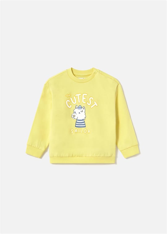 Mayoral Erkek Bebek Sweatshirt Sarı 1466