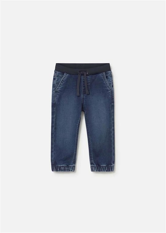 Mayoral Erkek Bebek Yumuşak Denim Pantolon Koyu Mavi 1520