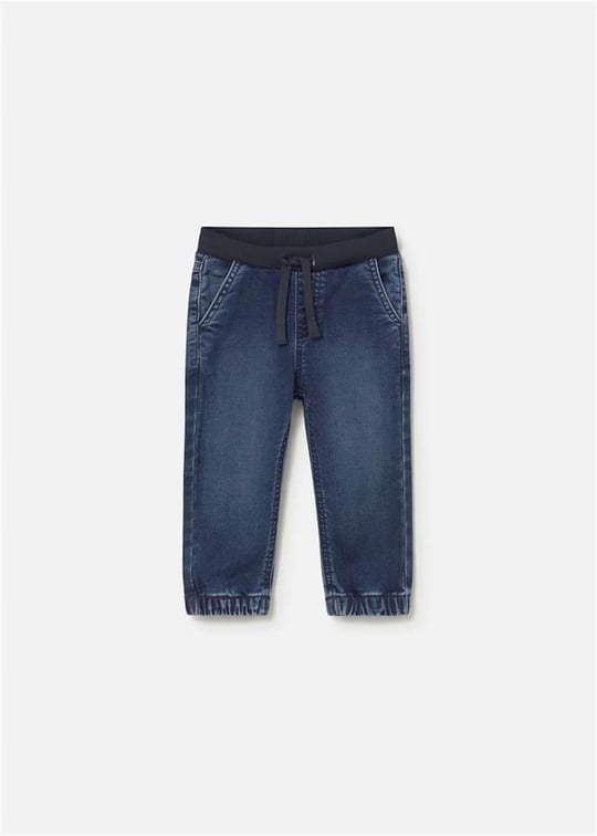 Mayoral Erkek Bebek Yumuşak Denim Pantolon Koyu Mavi 1520