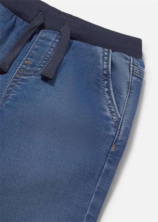 Mayoral Erkek Bebek Yumuşak Denim Pantolon Lacivert 1520