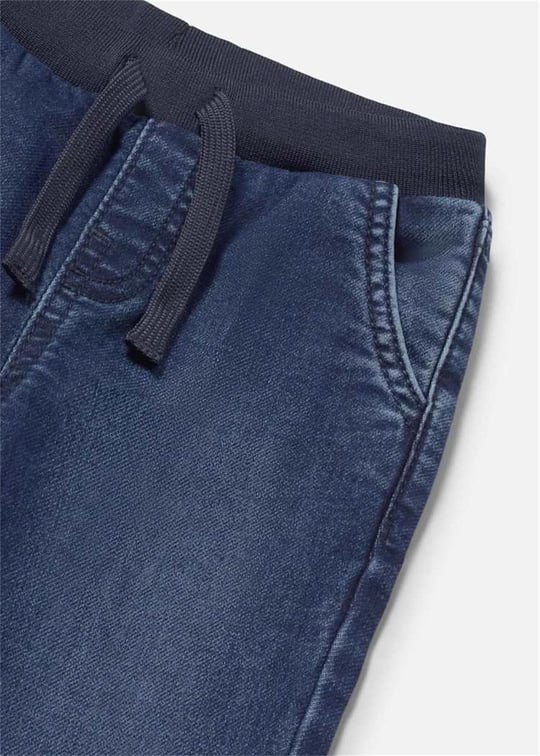 Mayoral Erkek Bebek Yumuşak Denim Pantolon Koyu Mavi 1520