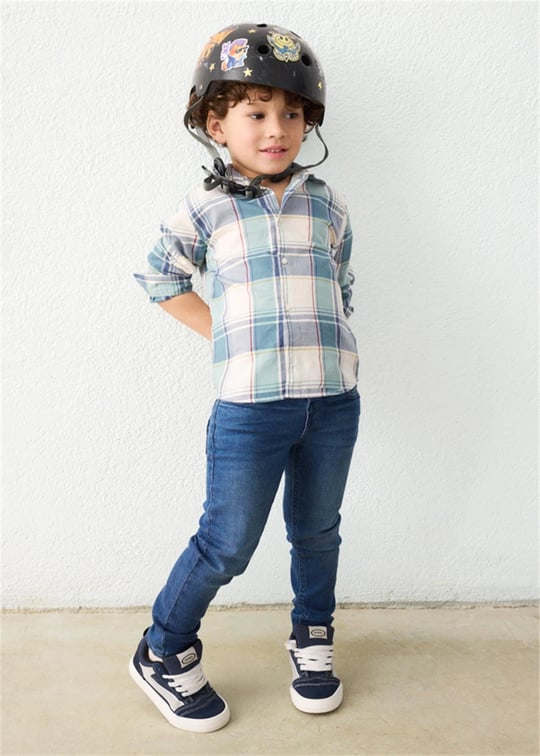 Mayoral Erkek Çocuk Basic Slim Fit Kot Pantolon Lacivert 504